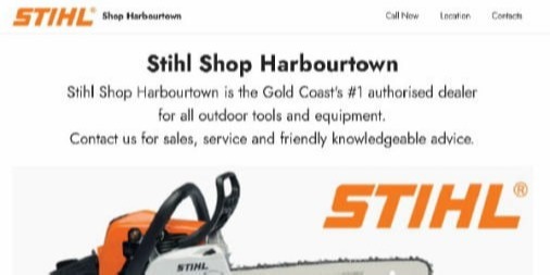 Stihl Shop Harbourtown is the Gold Coast's